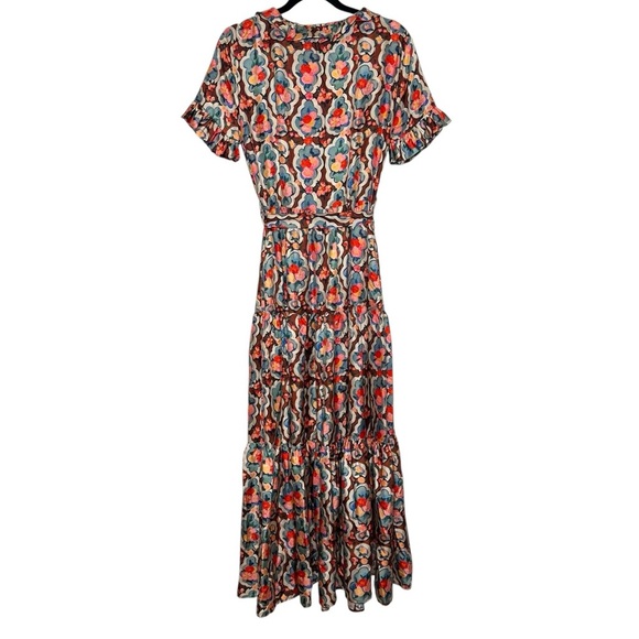 LA DoubleJ Long And Sassy Dress Size Large Matisse Silk NWT - Picture 2 of 15